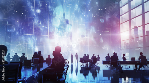 Wallpaper Mural business office environment Torontodigital.ca