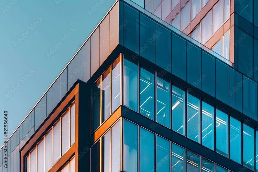 Captivating Architectural Details of a Modern Urban Building Captivating Architectural Details of a Modern Urban Building