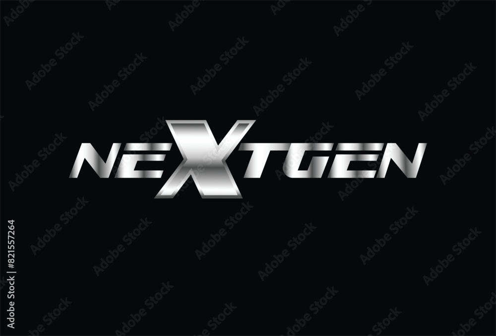 Obraz premium NEXT GEN LOGO VECTOR