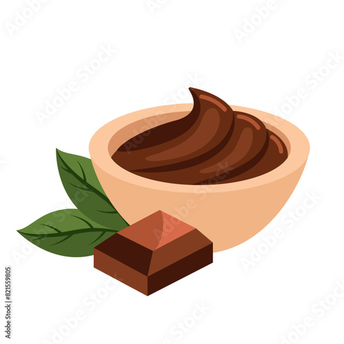chocolate spreading in a bowl