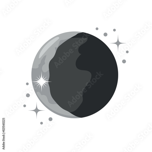 waning crescent moon phase