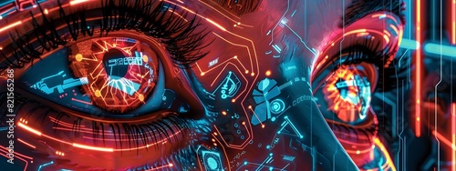 Wallpaper Mural Bionic Eyes and Neural Implants A Glimpse into AIPowered Human Enhancement Torontodigital.ca