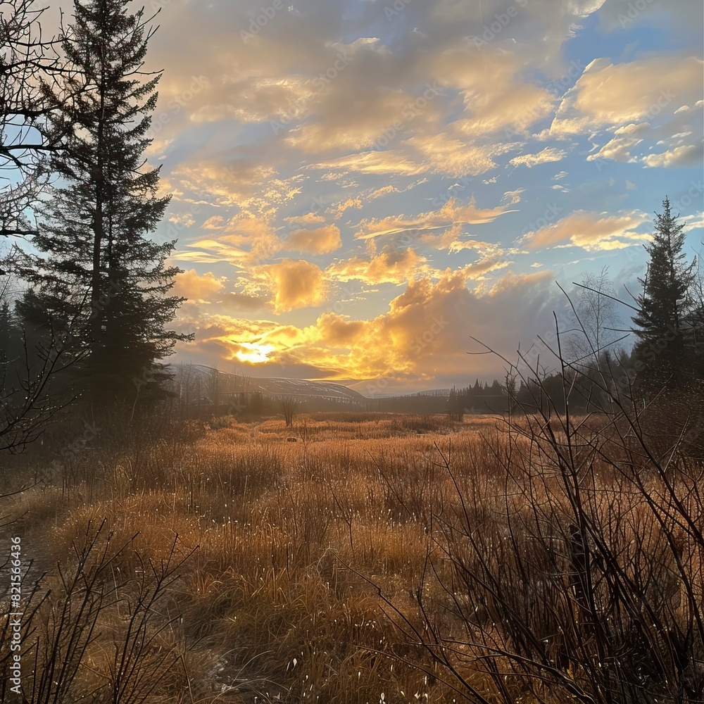 Chinook Cloudiness at Sundet, sundets Chinook Cloudiness at Sundet, sundets