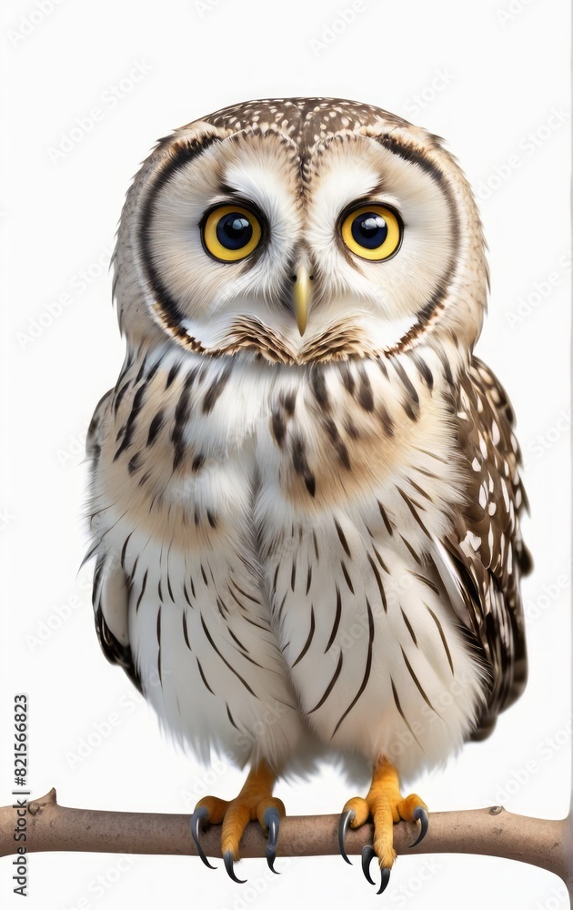 Naklejka premium great horned owl