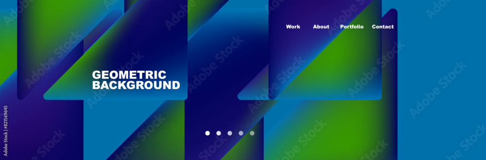 Colorful fluid gradient triangles and squares web site template. Vector Illustration For Wallpaper, Banner, Background, Card, Book Illustration, landing page Colorful fluid gradient triangles and squares web site template. Vector Illustration For Wallpaper, Banner, Background, Card, Book Illustration, landing page