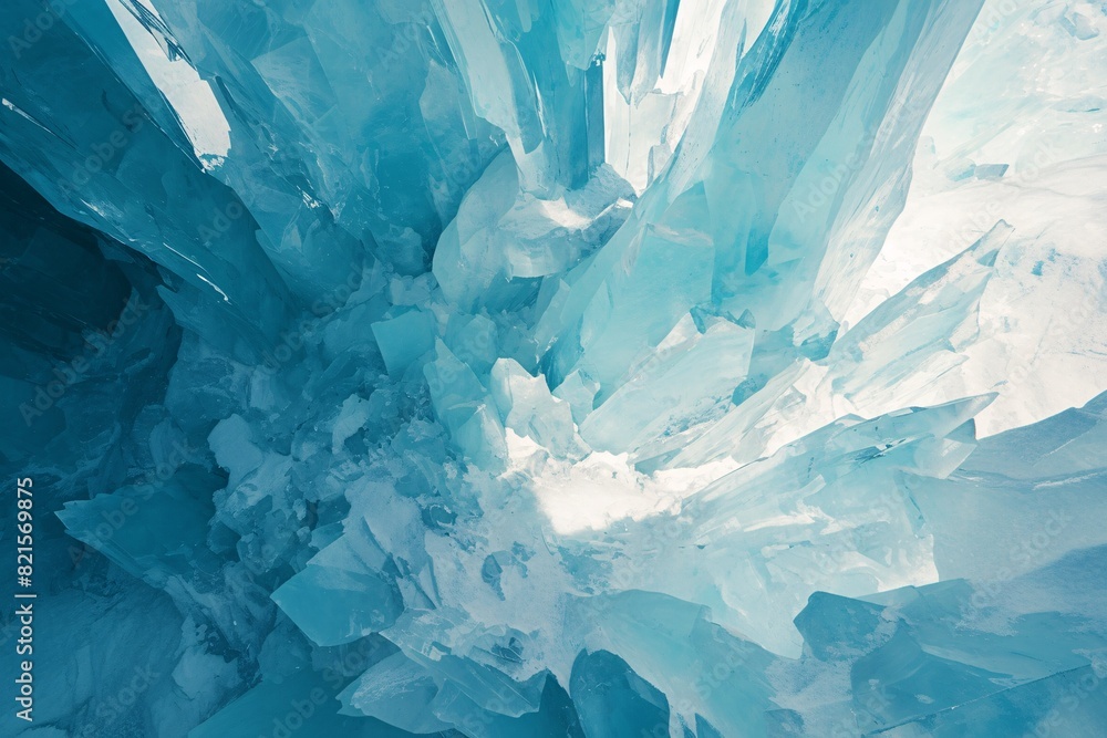 Obraz premium iceberg in the blue