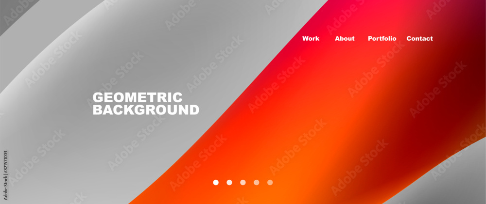 Bright multicolored geometric abstract shapes. Minimal trendy simplicity concept. Modern overlapping forms Bright multicolored geometric abstract shapes. Minimal trendy simplicity concept. Modern overlapping forms