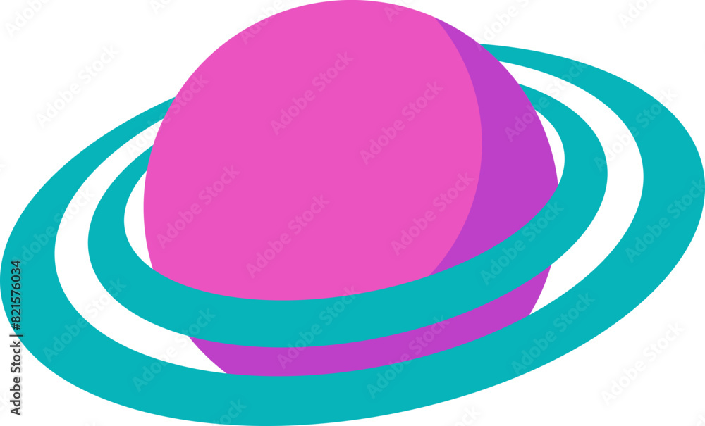 Planet Space Illustration Element Planet Space Illustration Element