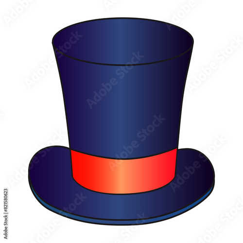 magician hat vector illustration