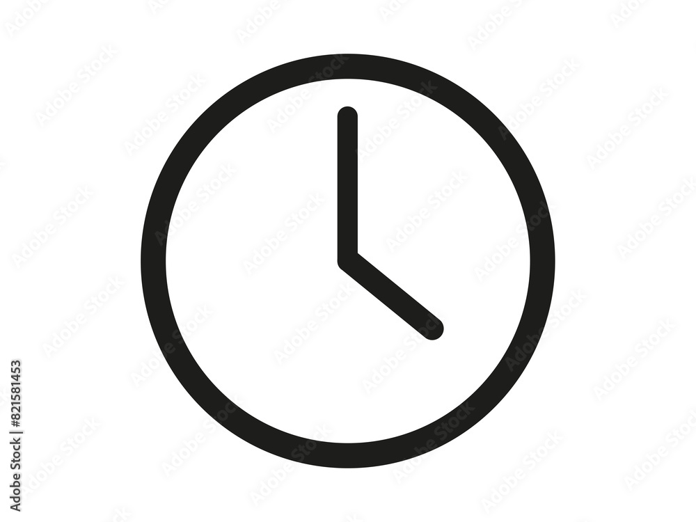 Clock icon. watch icon Clock icon. watch icon