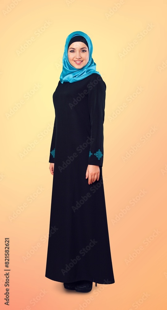 Arab Saudi woman wear hijab posing Arab Saudi woman wear hijab posing