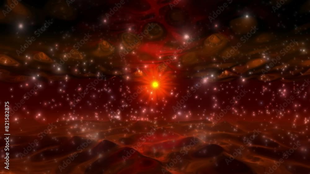 4k Red Goo Sea Motion Background 4k Red Goo Sea Motion Background