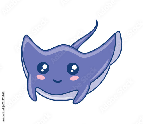stingray animal illustration
