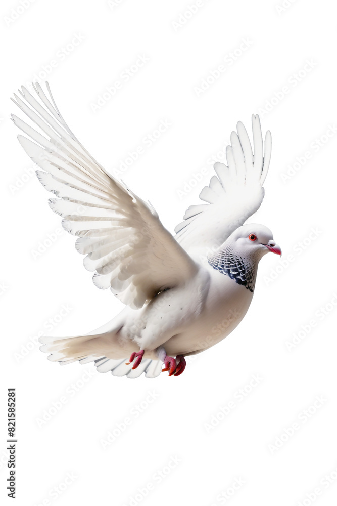 Fototapeta premium Wings of Peace: White Dove 