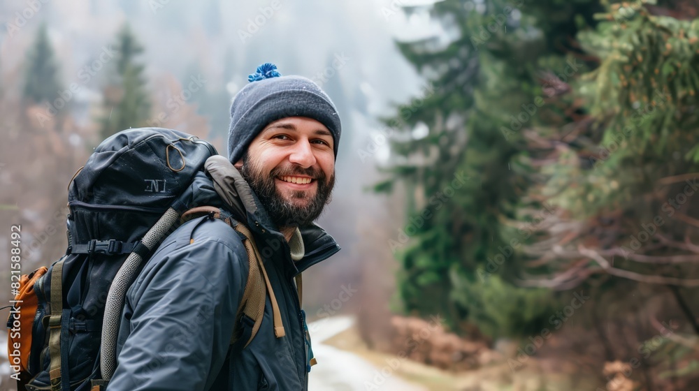 With a smile on his face, the travel blogger prepares for his next adventure, ready to document every moment of his journey and share it with the world through his captivating travel stories.