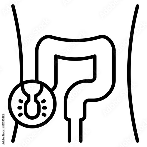 Appendix Glyph icon