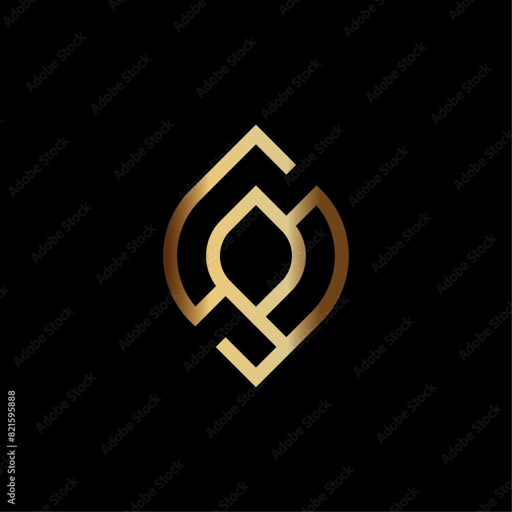 Minimalist Luxury Initials SP Logo Vectors Minimalist Luxury Initials SP Logo Vectors