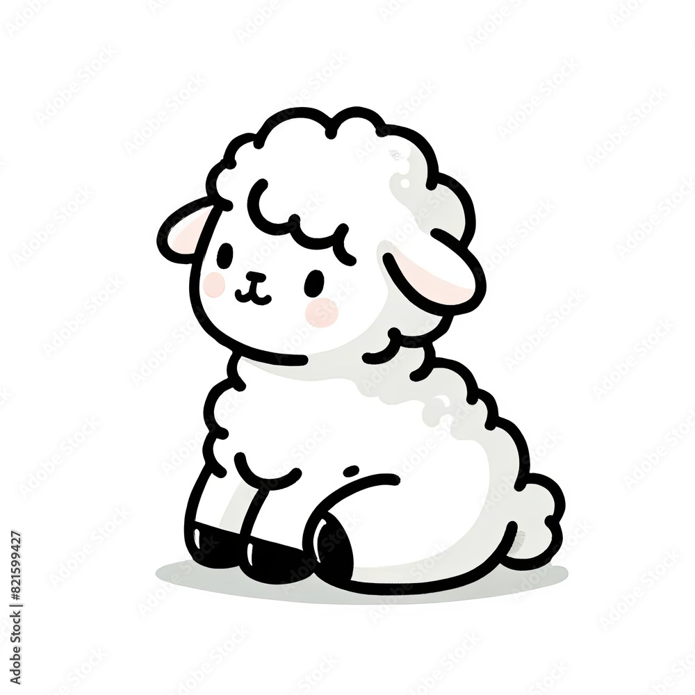 Whimsical Wool: Doodle Sheep Clipart Collection Whimsical Wool: Doodle Sheep Clipart Collection