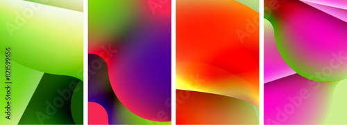 Abstract colors. Abstract backgrounds for wallpaper, business card, cover, poster, banner, brochure, header, website