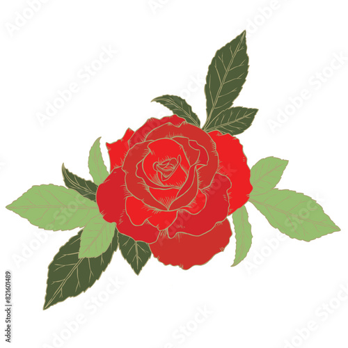 Decorative rose
