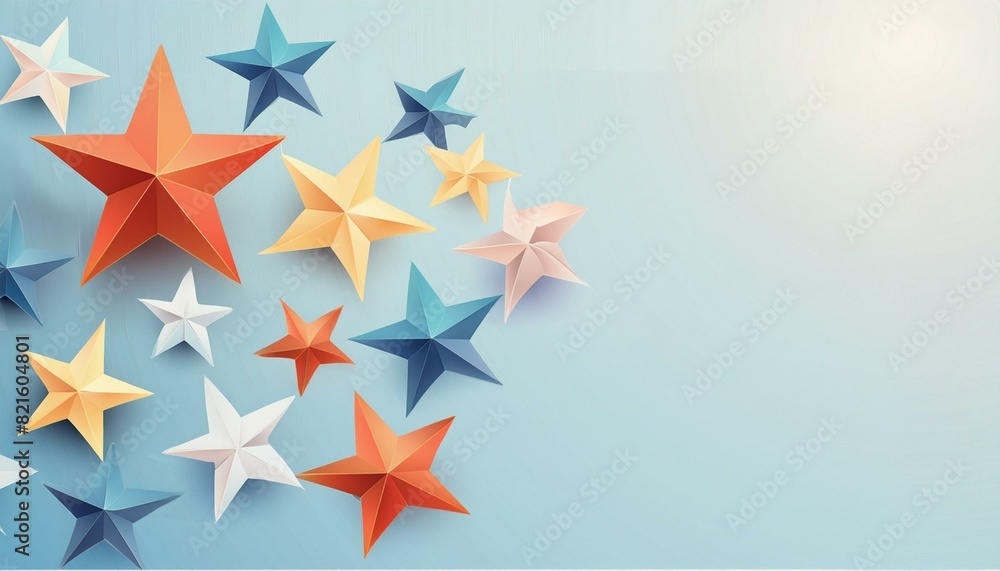 Obraz premium 별 어린이 유아 유치원 발표 소개 비즈니스 배경화면 ppt 프레젠테이션