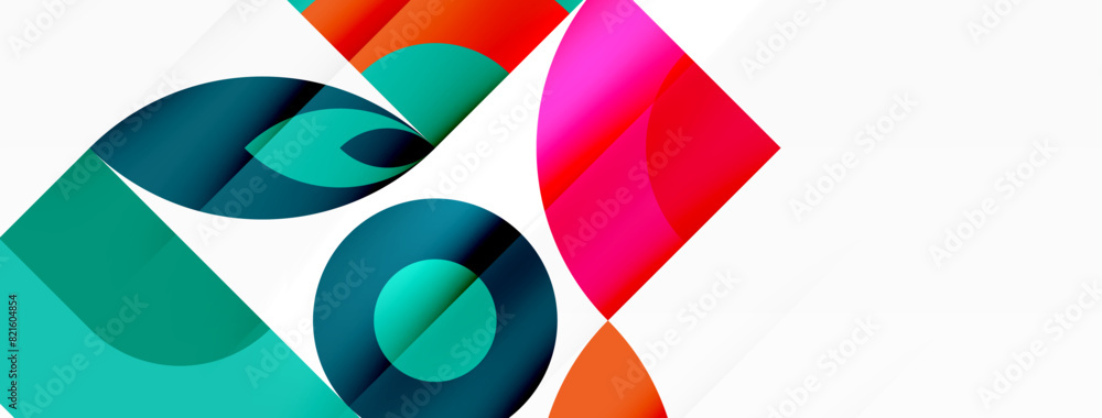Circles and petals. Geometric beautiful abstract minimal template for Wallpaper, Banner, Background, Card, Book Illustration, landing page Circles and petals. Geometric beautiful abstract minimal template for Wallpaper, Banner, Background, Card, Book Illustration, landing page