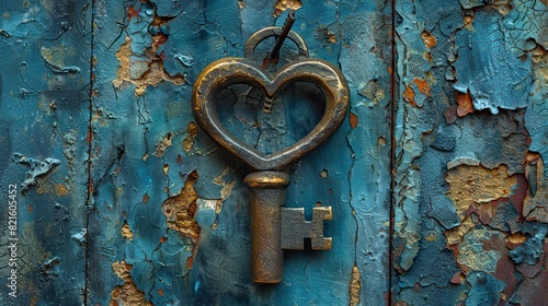 A conceptual depiction of a key unlocking a heart, symbolizing the liberation of personal freedoms.