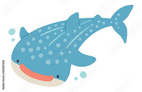 ジンベエザメのイラスト
