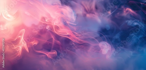 Abstract liquid smoke background with flowing, translucent waves in high-definition detail. 