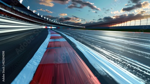 race track background
