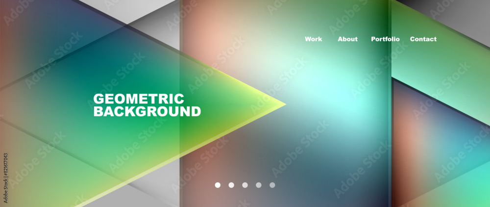 Gradient triangle geometric minimal wallpaper Gradient triangle geometric minimal wallpaper