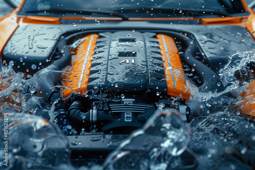 Photo Showcase: AI-Driven Car Engines - Discover the Future of Automotive Technology in Stunning Detail.