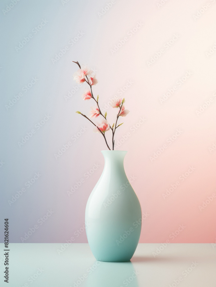 plant in the modern vase on isolated background plant in the modern vase on isolated background