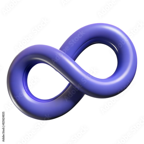 Infinity Sign 3D Icon