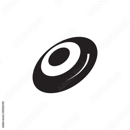 frisbee logo icon