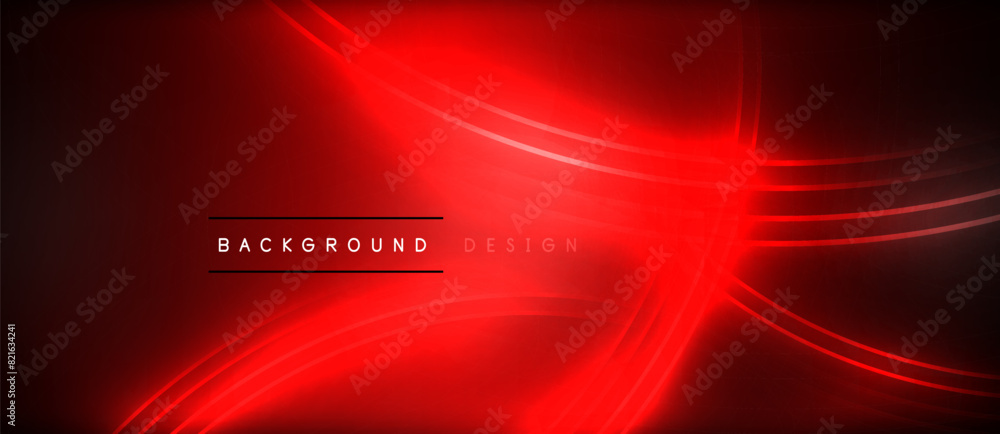 Neon glowing circle rays, light round lines in the dark, planet style neon wave lines. Energetic electric concept design for wallpaper, banner, background Neon glowing circle rays, light round lines in the dark, planet style neon wave lines. Energetic electric concept design for wallpaper, banner, background