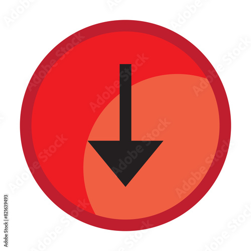 Download vector icon. interface illustration sign. load symbol. upload logo or mark.