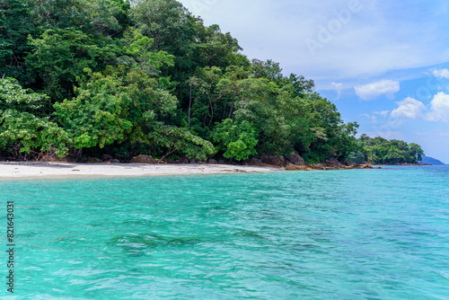 tropical island in Thailand 