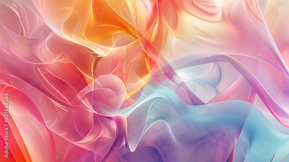 Unusual and unique background with abstract organic shapes and vibrant colors Unusual and unique background with abstract organic shapes and vibrant colors