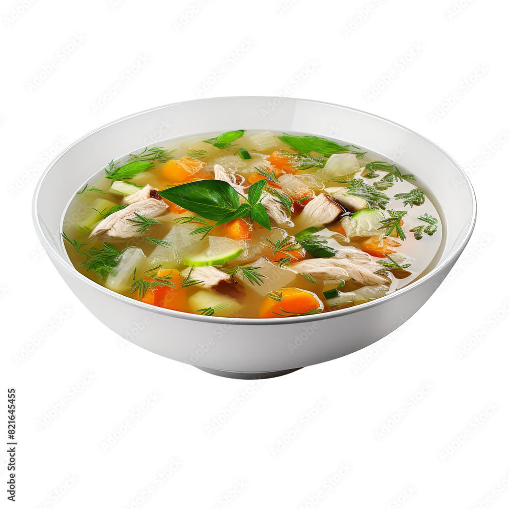 Chicken soup with vegetables Chicken soup with vegetables