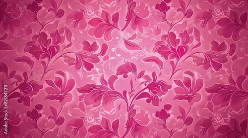 Pink pattern wallpaper © pixelwallpaper