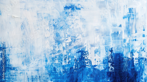 Blue, white wall abstract texture, background canvas
