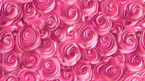 Pink abstract pattern wallpaper