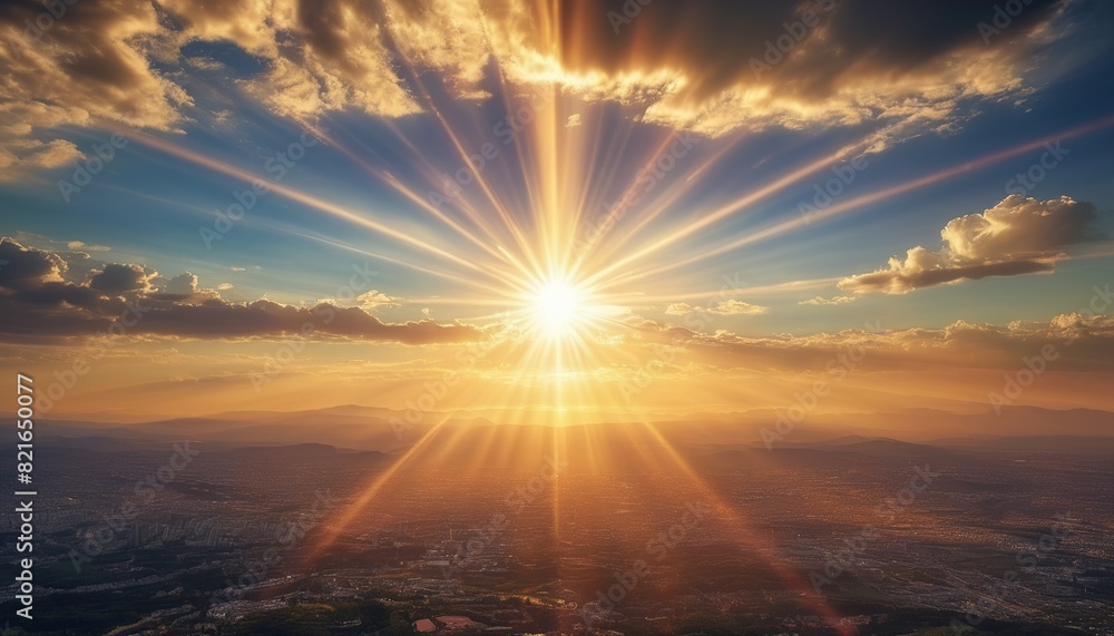 Divine Radiance: Heavenly Light Illuminating the World Divine Radiance: Heavenly Light Illuminating the World