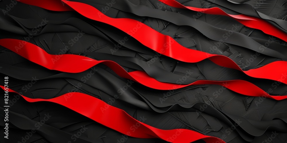 Obraz premium red and black abstract aggressive background