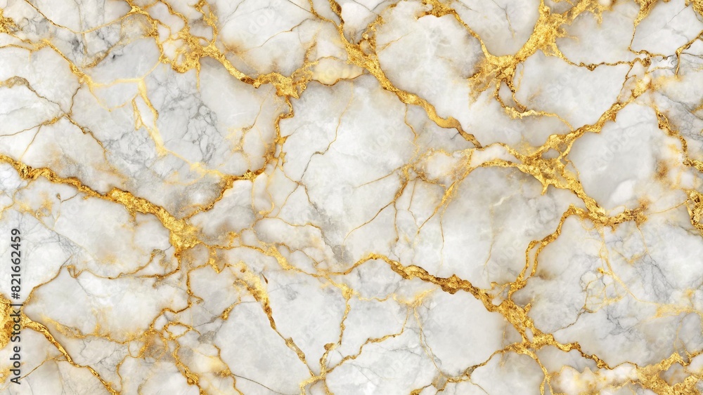 Seamless pattern of white gold marble with intricate veining, creating a timeless and elegant backdrop for various design applications