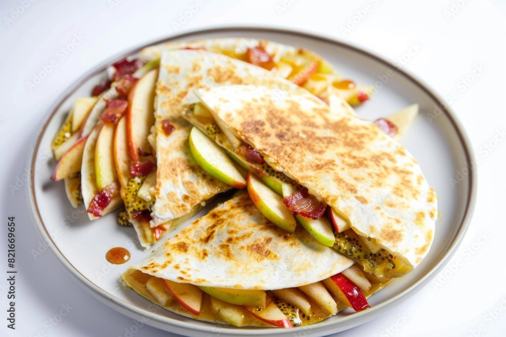 Gourmet Apple and Brie Quesadillas with Creamy Brie Gourmet Apple and Brie Quesadillas with Creamy Brie