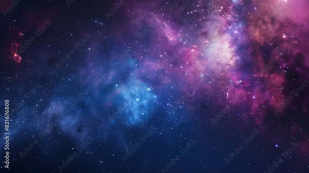 Fototapeta premium Background of galaxy and stars