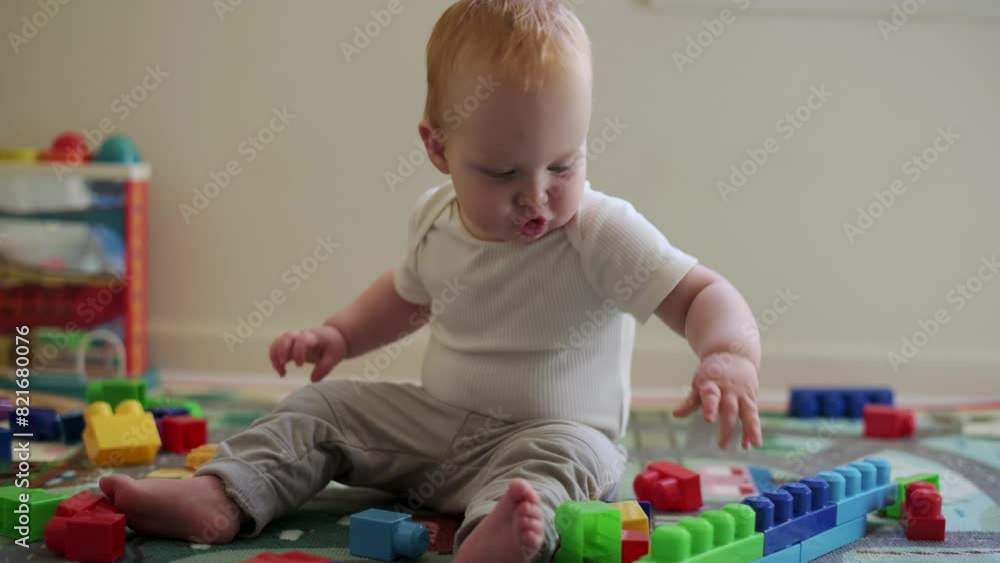 a serene indoor setting, this image shows a toddler deeply focused on assembling colorful building blocks, highlighting the developmental importance of play in early childhood. a serene indoor setting, this image shows a toddler deeply focused on assembling colorful building blocks, highlighting the developmental importance of play in early childhood.