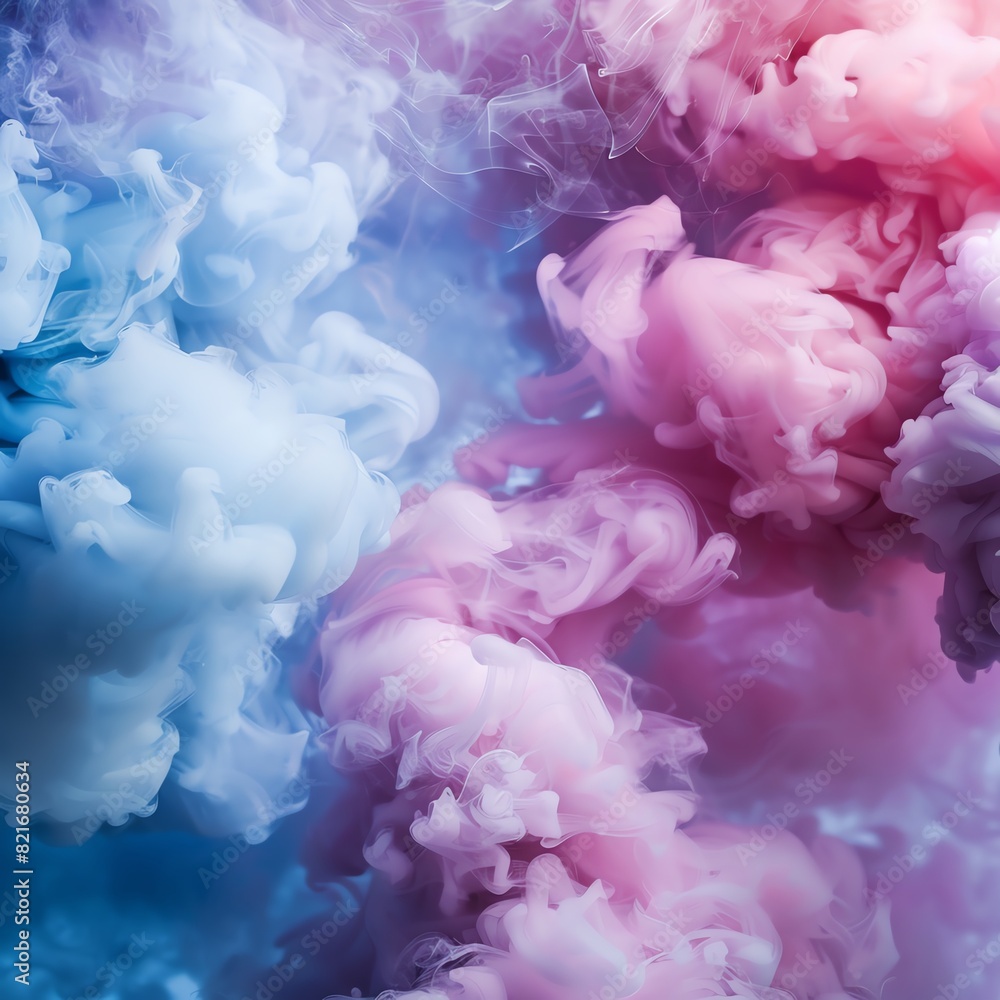 Colorful abstract background. Blue and pink smoke Colorful abstract background. Blue and pink smoke